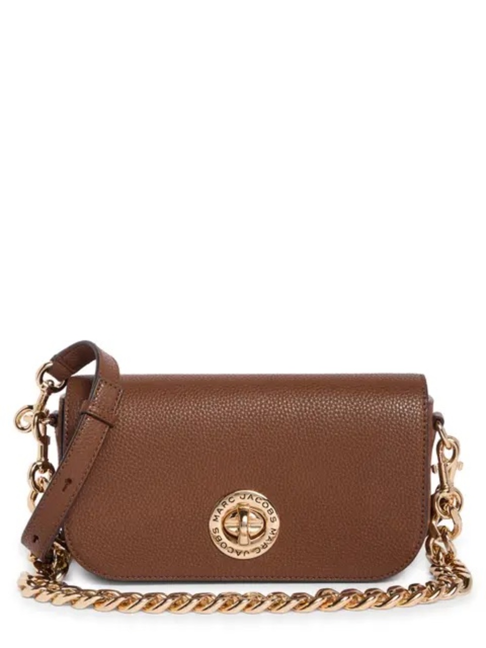 👜👜👜 Marc Jacobs Signet Turnlock Chain Crossbody Bag